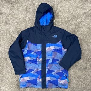The North Face Boys Parka Hooded Coat 10 / 12 Medium